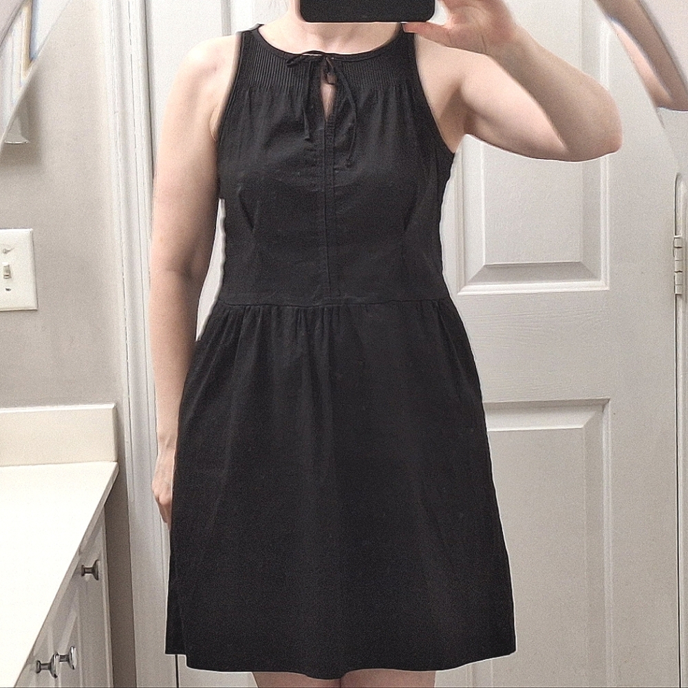 ♣️COTELAC♠️ Black Sleeveless Dress